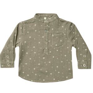 Rylee Cru Mason Shirt in Stars 12-18 mos